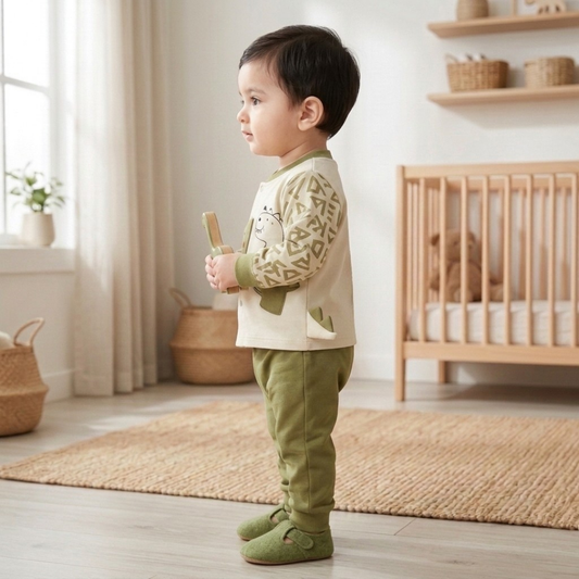 Dinosaur Green 2piece set