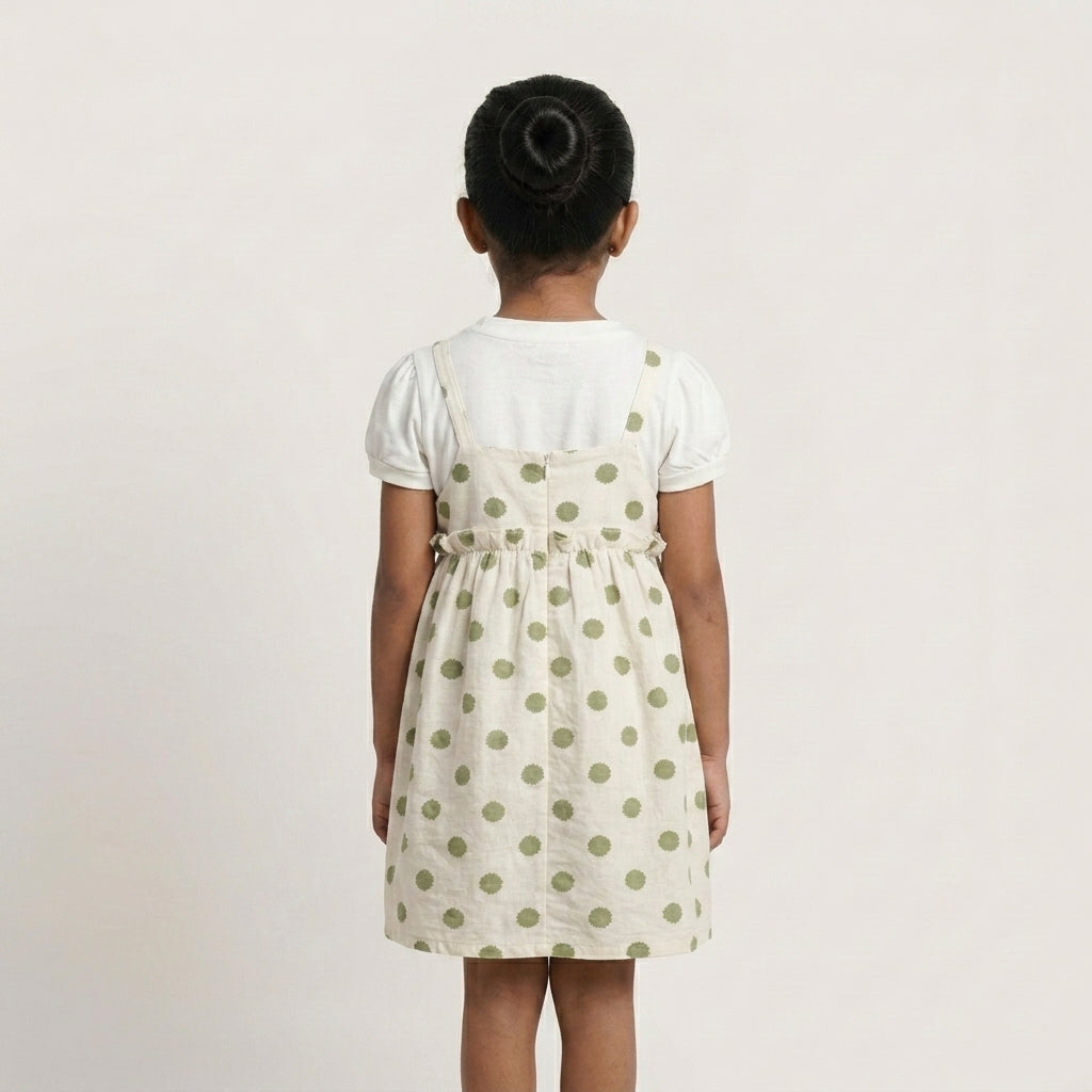 Green Polka Dress