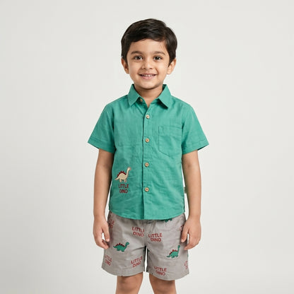 Little Dinosaur ShortSet