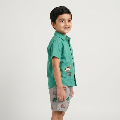Little Dinosaur ShortSet