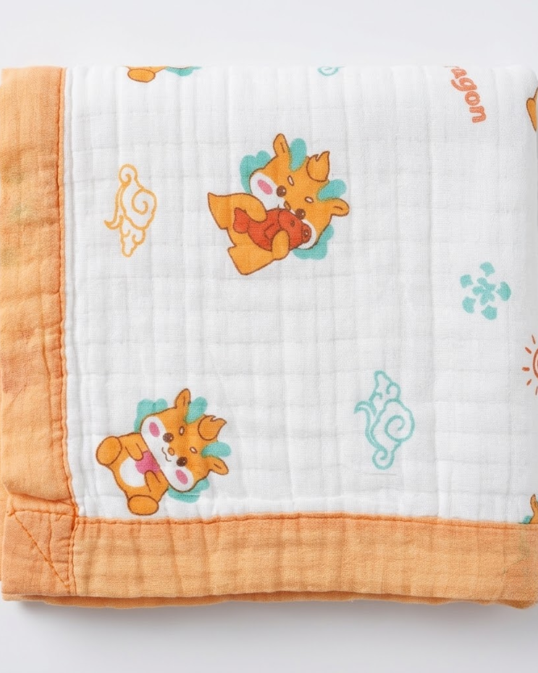 Printed Border Dohar