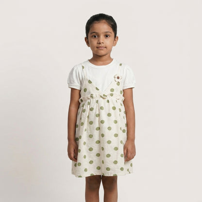 Green Polka Dress