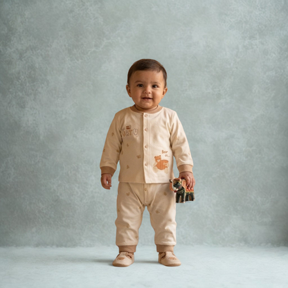 Datu 2 piece set-Brown