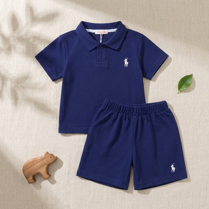 PoloNavyBlue Shortset