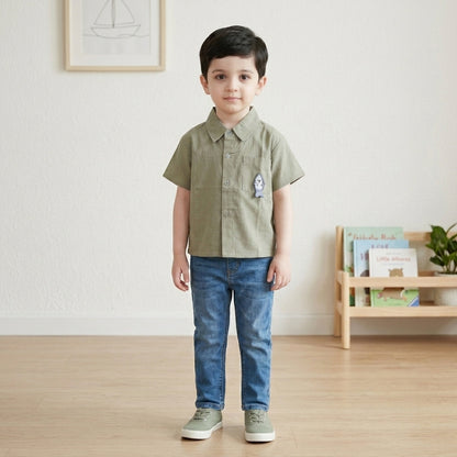 Green Shark Shirt
