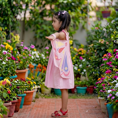 Butterfly Dress-Pink