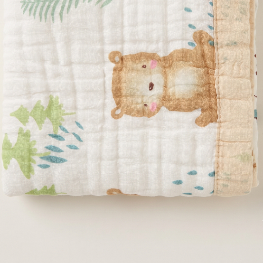Printed Border Dohar