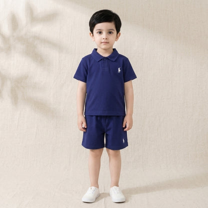PoloNavyBlue Shortset