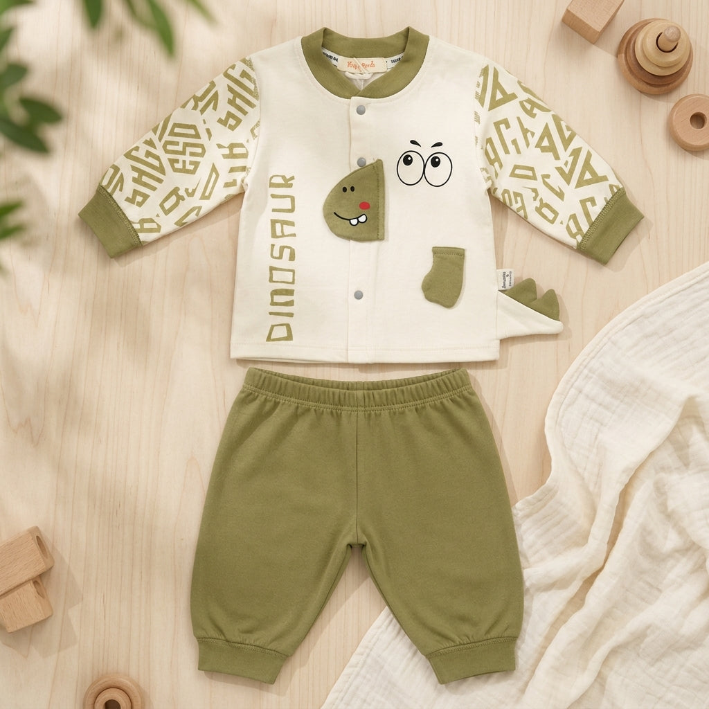 Dinosaur Green 2piece set