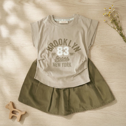 NY Brooklyn Skirt Set