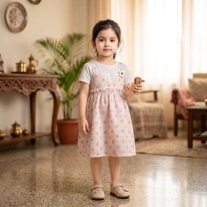 Pink Polka Dress