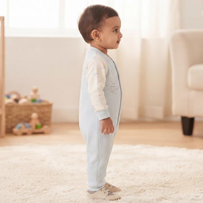 Sunlight Blue Romper