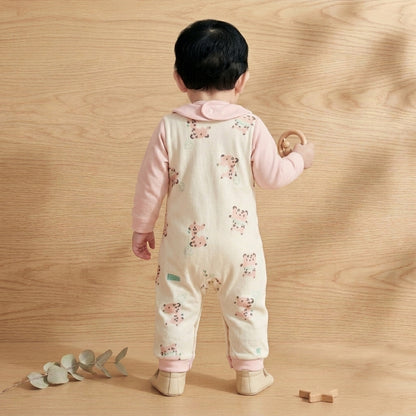 Pink Bib Romper