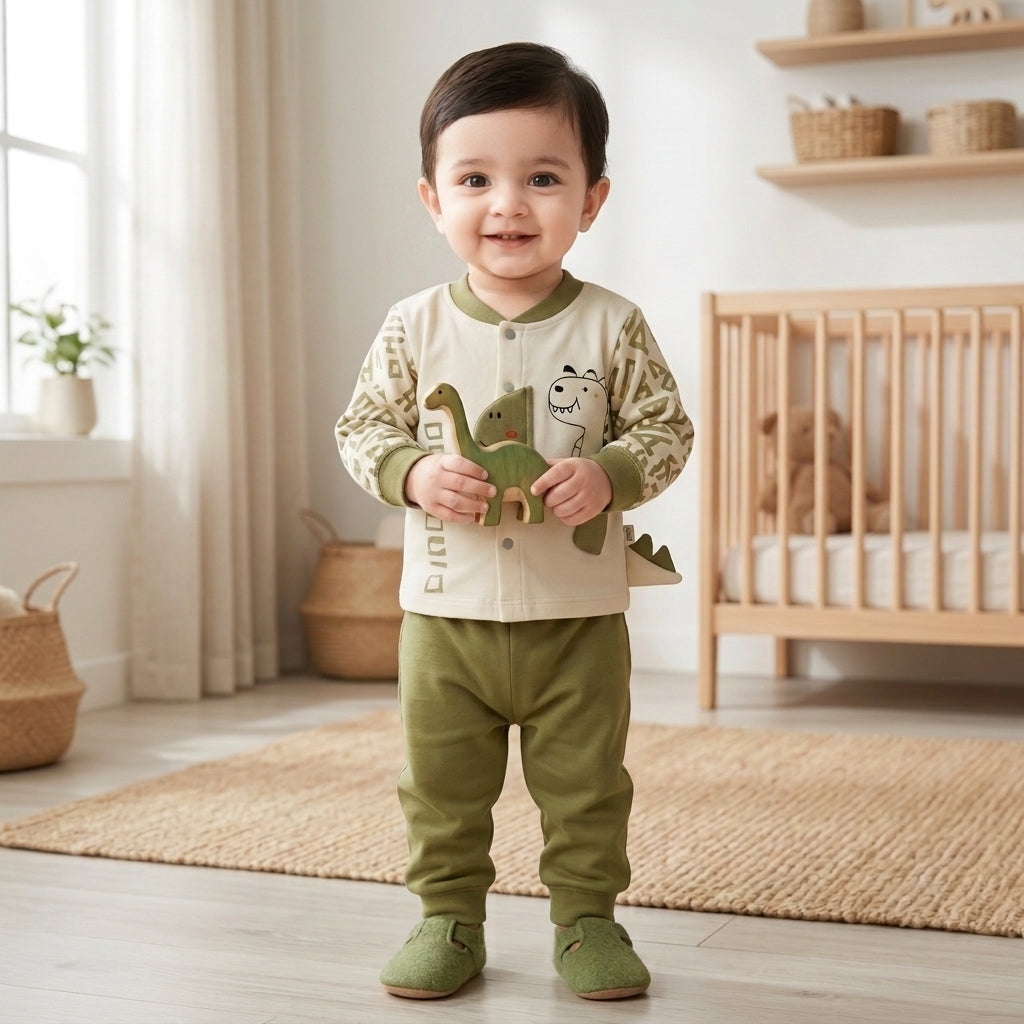 Dinosaur Green 2piece set