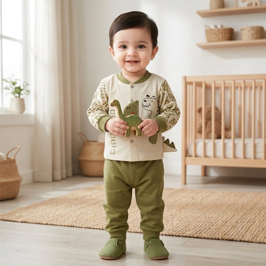 Dinosaur Green 2piece set