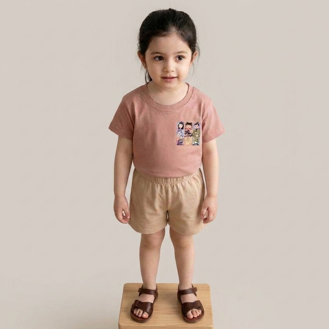 Pink Cartoon Tshirt