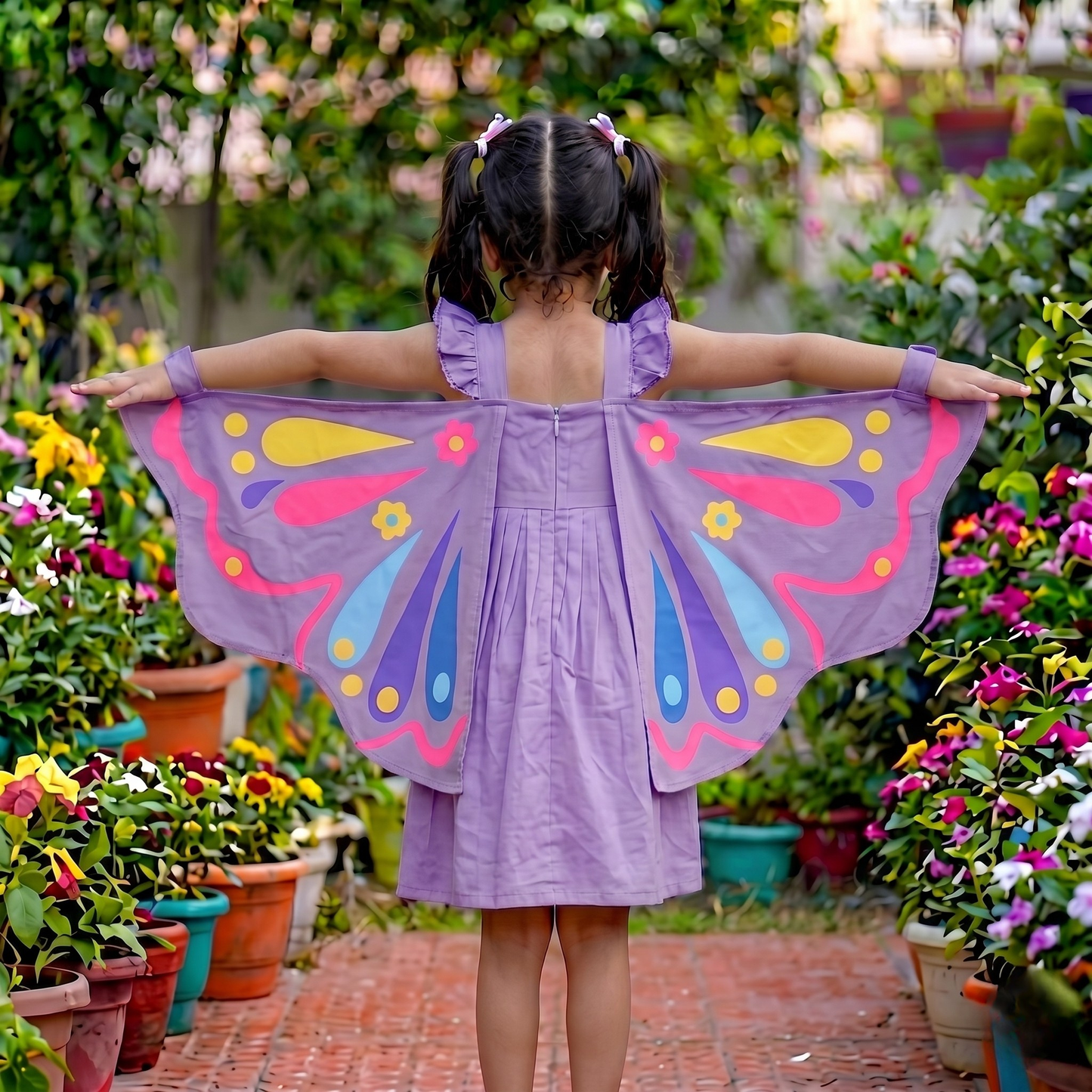 Butterfly Dress-Purple