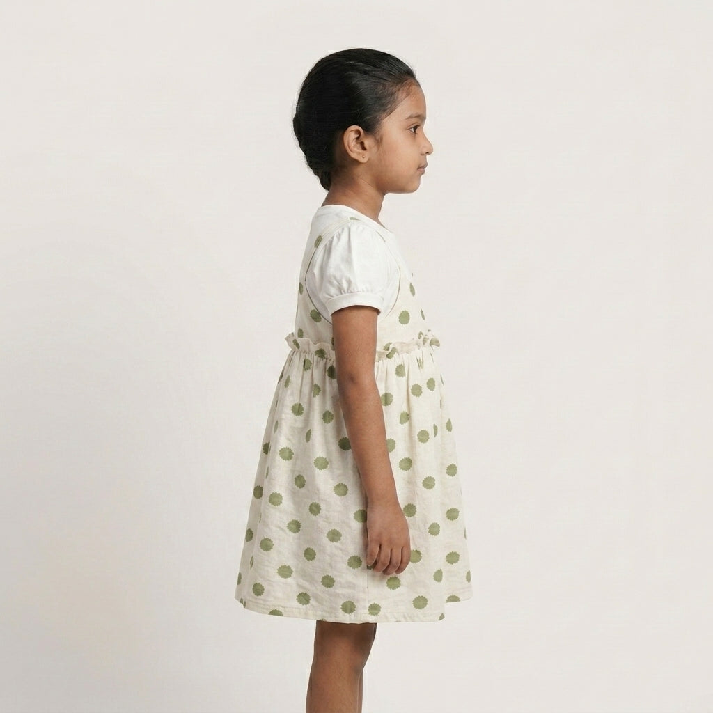 Green Polka Dress