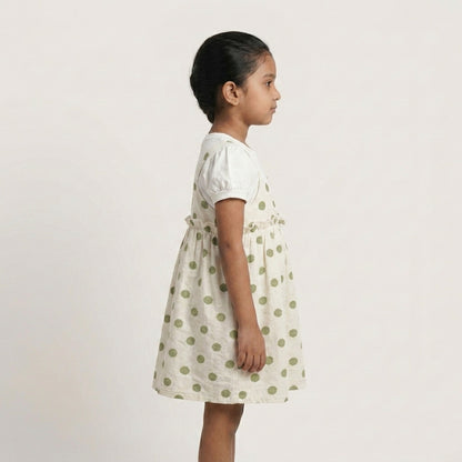 Green Polka Dress