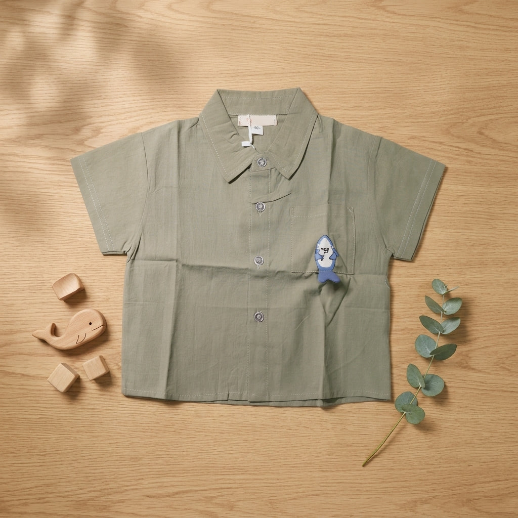 Green Shark Shirt