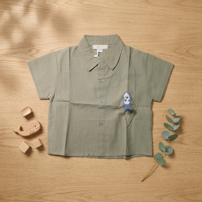 Green Shark Shirt