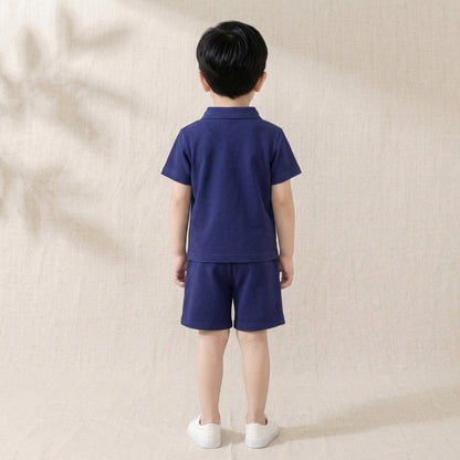 PoloNavyBlue Shortset