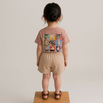 Pink Cartoon Tshirt