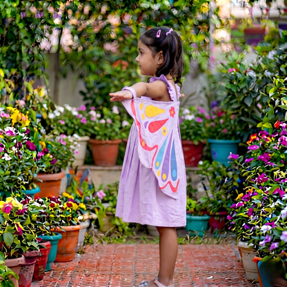 Butterfly Dress-Purple