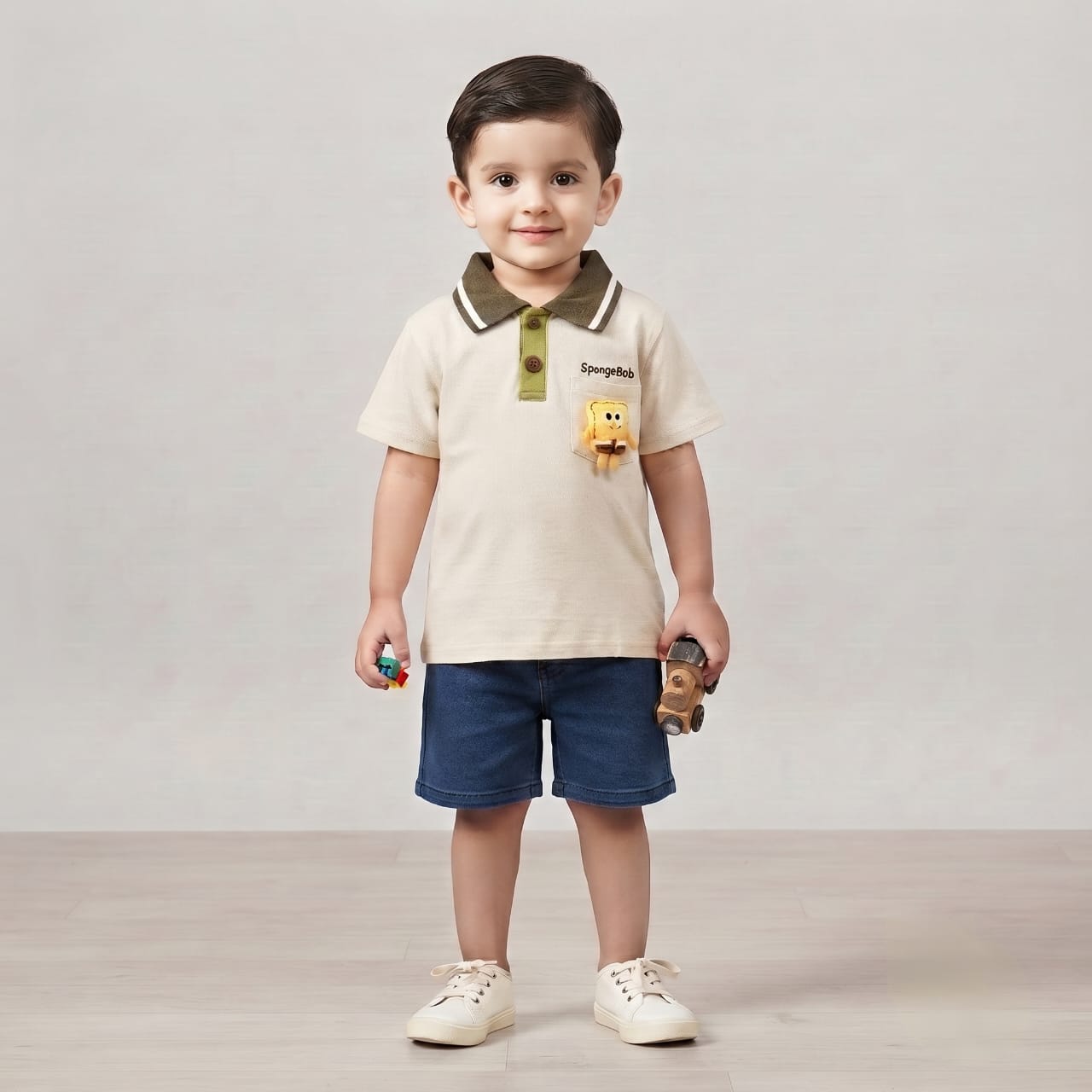 Spongebob collar Tshirt