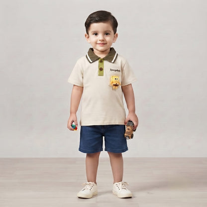 Spongebob collar Tshirt
