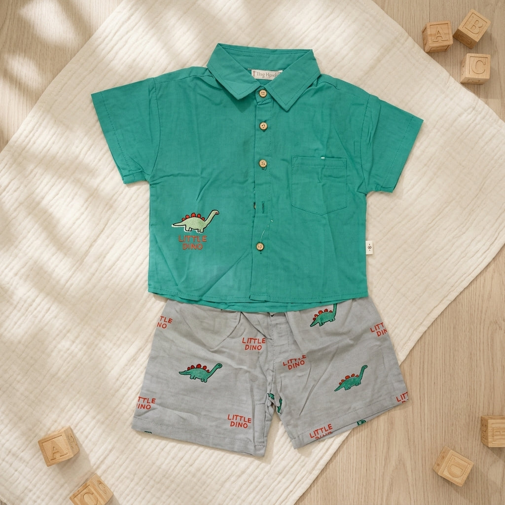 Little Dinosaur ShortSet
