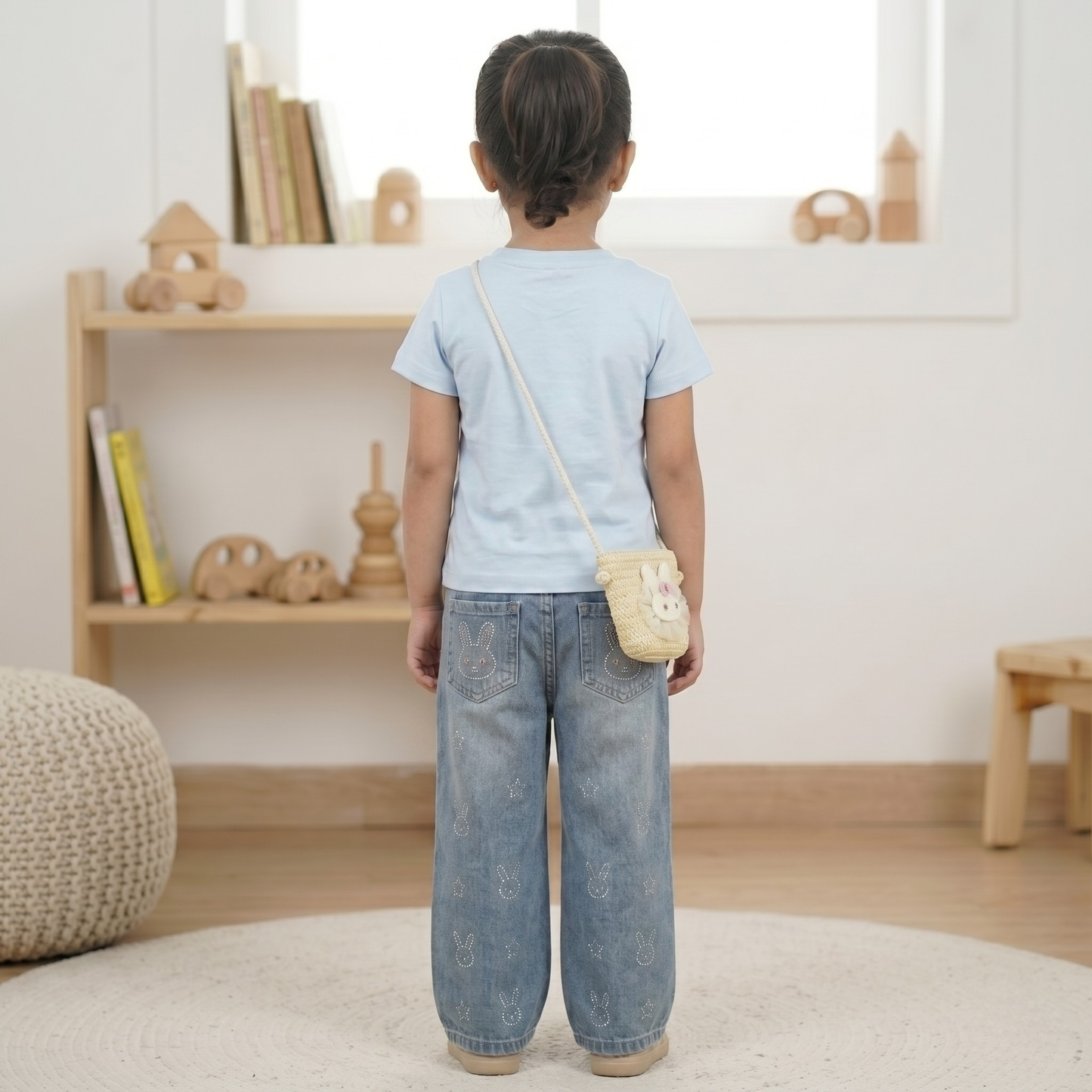 Bunny Full JeanSet with Bag