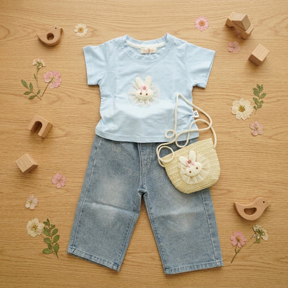 Bunny Full JeanSet with Bag
