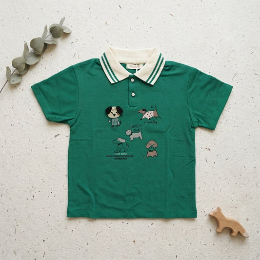 Happy Dog collar Tshirt