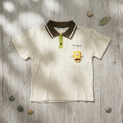 Spongebob collar Tshirt